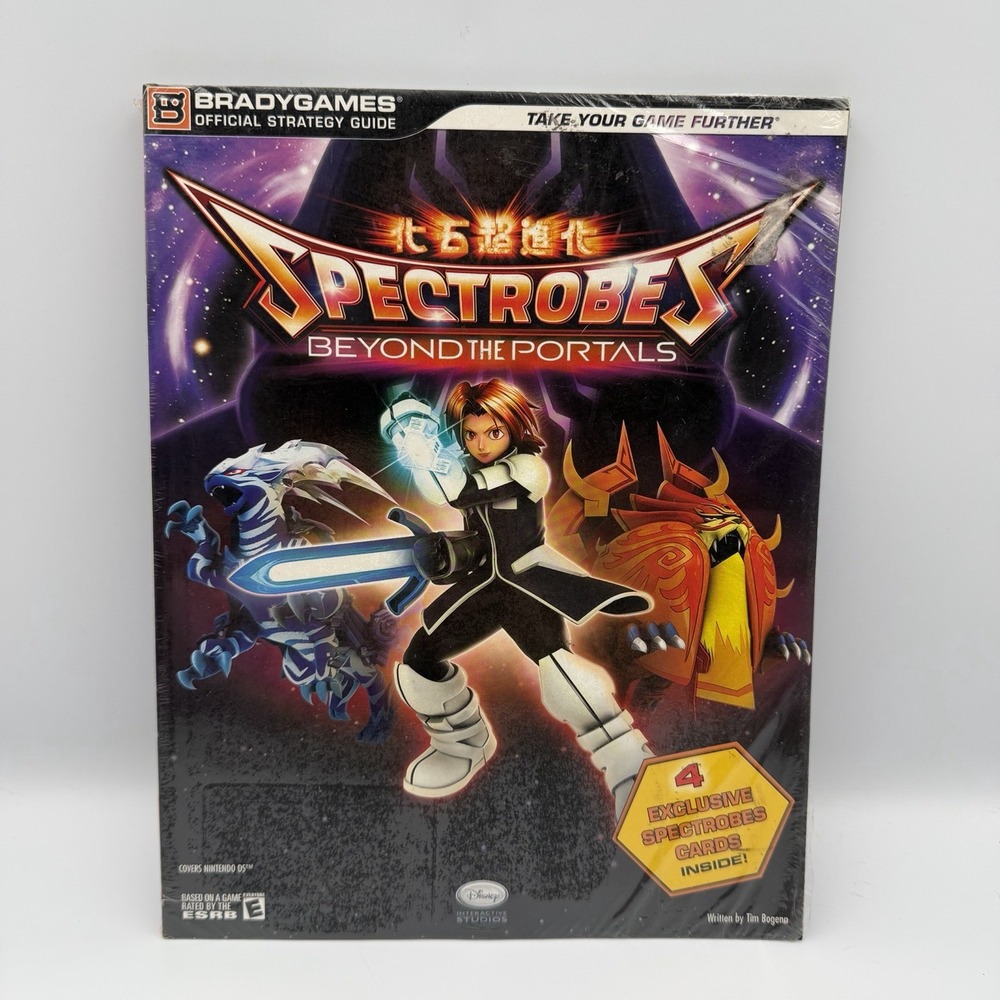 BradyGames Spectrobes Beyond the Portals Official Strategy Guide Sealed